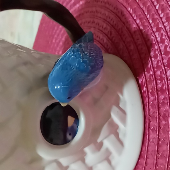 CERAMIC TELEFLORA BIRDHOUSE TEAPOT/PLANTER - Picture 2 of 11